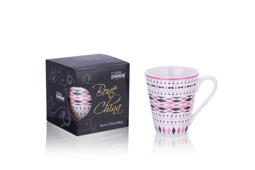 Zulu Retro,1pc Coffee Mug 380ml, Bone China 
