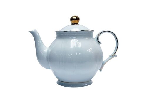 Be my guest, teapot
 Blue color porcelain