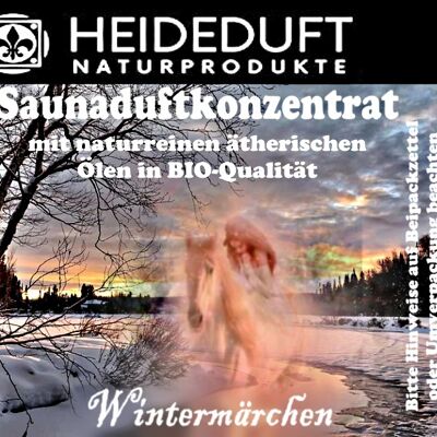 Heideduft Saunaduftkozentrat 20ml Wintermärchen