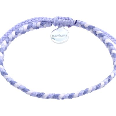 Braids armband - Lilac