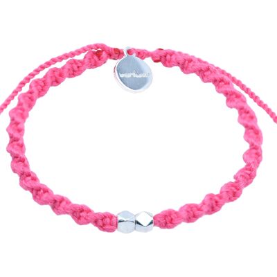 Bracciale Twister - Rosa