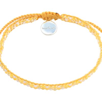 Color Beads armband - Orange