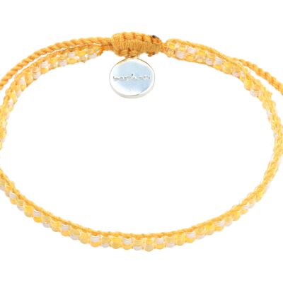 Color Beads armband - Orange
