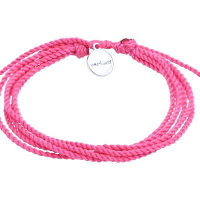 Strings armband - Pink