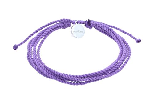 Strings armband - Purple