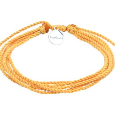 Brazalete de cuerdas - Naranja