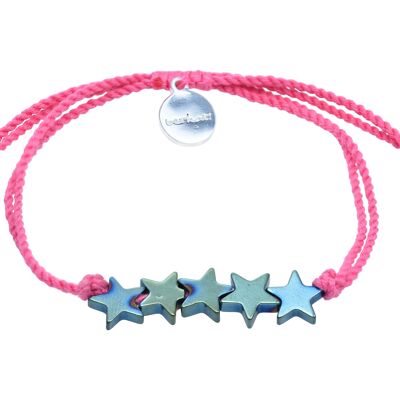 Stars armband - Pink