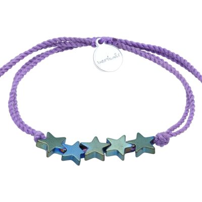 Stars armband - Purple
