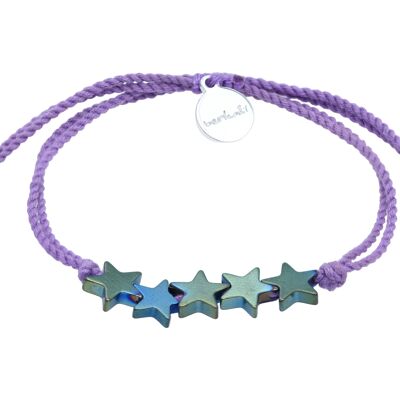 Stars armband - Purple