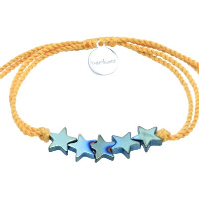 Bracciale Stelle - Arancione