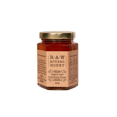 Organic Raw Buckwheat Honey - 220g