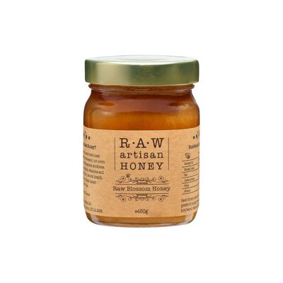 Raw Greek Blossom Honey 450g