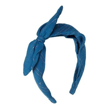 Bandeau Winslet - bleu de Prusse 1