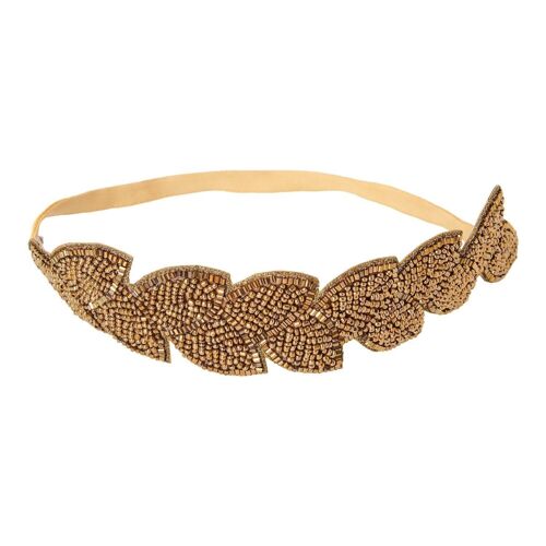 Wynn headband - dark gold