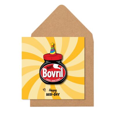 Bovril Happy Beef-Day Yellow