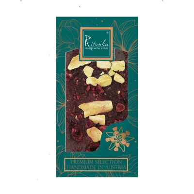 Chocolat noir premium mangue, cerise