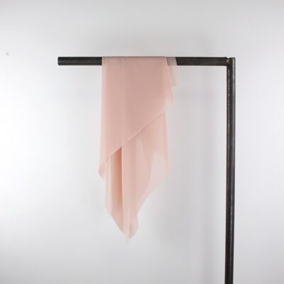 Chiffon Chiffon Nude Stoff