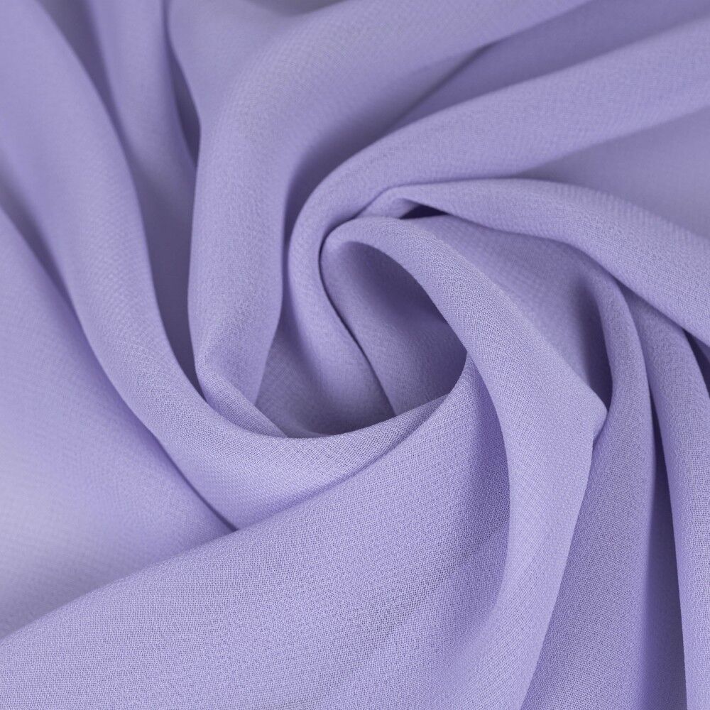 Lilac sale chiffon fabric