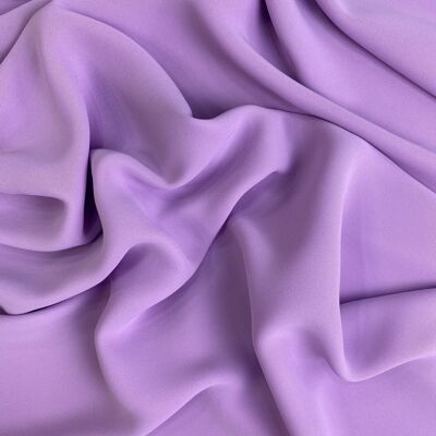 Mauve Twist Crepe Fabric