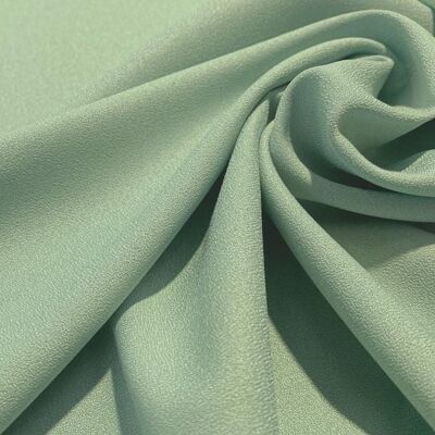 Light green crepe fabric