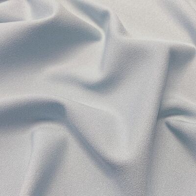 Light blue crepe fabric