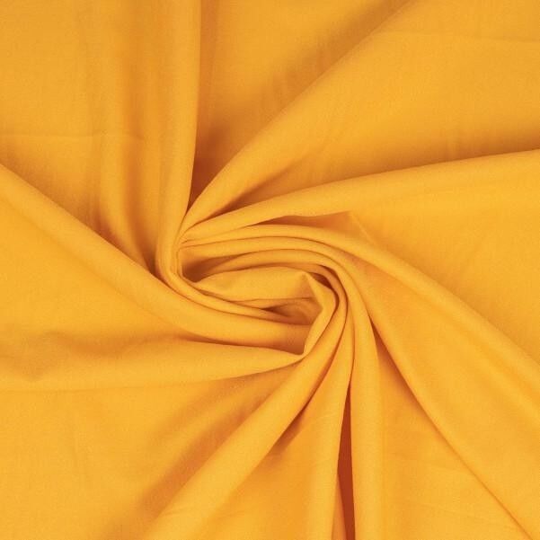 Crepe ocher fabric