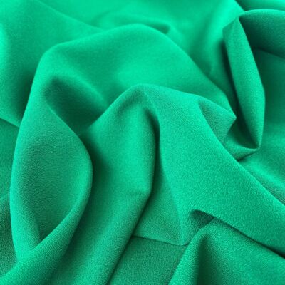 Green crepe fabric Andalusia
