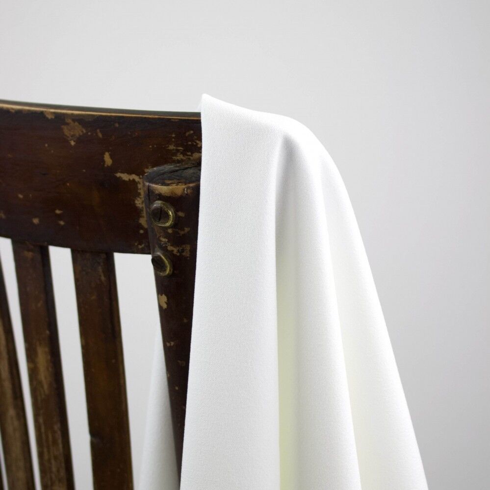 Tela Neopreno crepe blanco