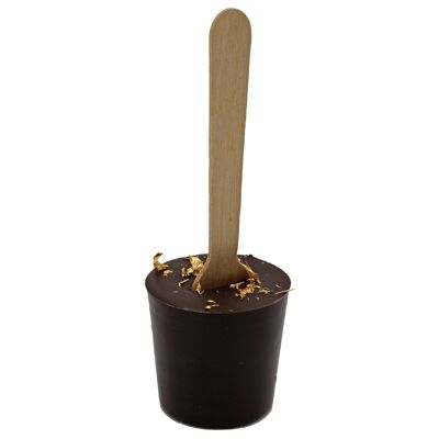 Bitter Drinking Chocolate Stick - Edible Gold | 60g