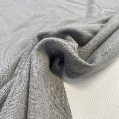 French Terry fabric gray