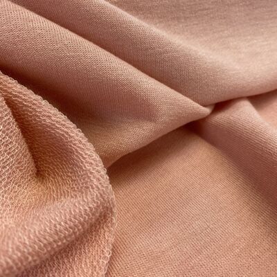 French Terry fabric nude