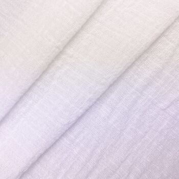 Tissu coton bambula blanc 2