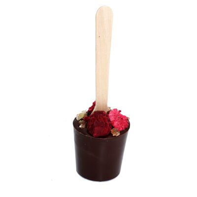 Ritonka Hot Choco Stick cioccolato amaro lampone, zenzero