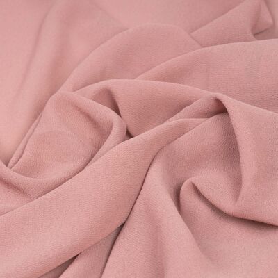 Chiffon crepe blush fabric