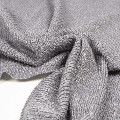 Gray jersey knit