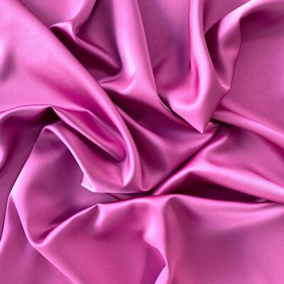 Pink twist satin fabric