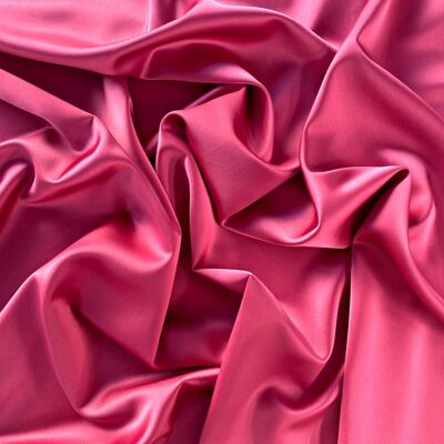 Rosa Twist-Satin-Stoff