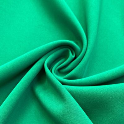 Andalusia green bi-elastic fabric