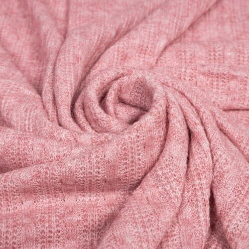 Tela Punto tricot rosa