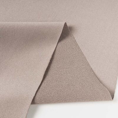 Neoprene crepe gray fabric