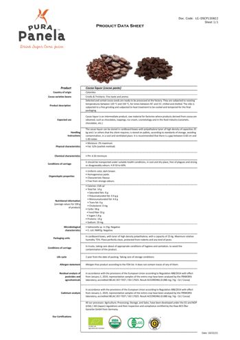 Pâte de Liqueur de Cacao 2