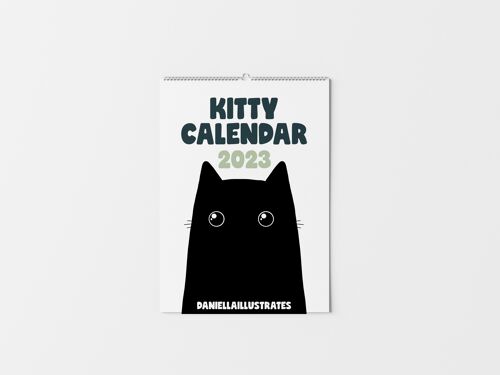 Kitty Cat Calendar 2023