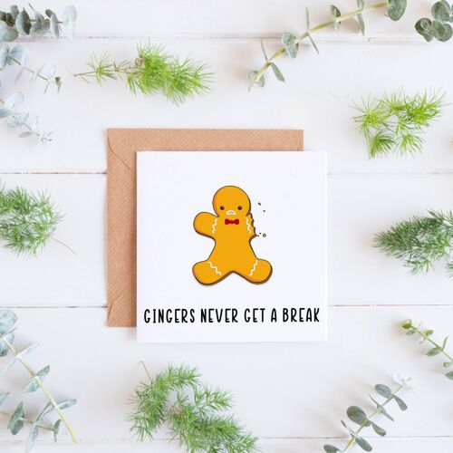 Ginger's Never Get a Break, Christmas Card