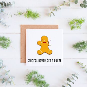 Ginger's Never Get a Break, carte de Noël