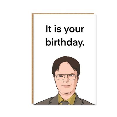 Dwight - Geburtstags-Fakt