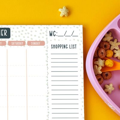 Baby Meal Planner