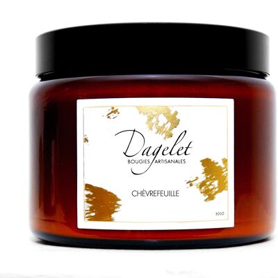 Honeysuckle scented candle - 500 Gr -