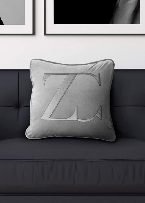 ZC pillowcase Silver Grey