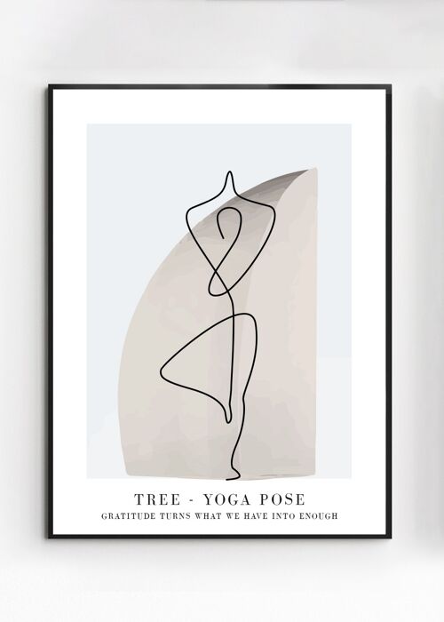 Poster Tree 30x40 cm