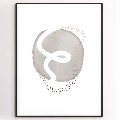 Poster Contour Pallette No 1 50x70